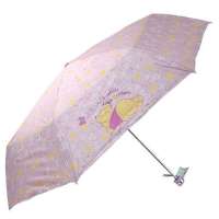 天堂牌P350BL迪士尼维尼熊亮银铅笔伞(红)