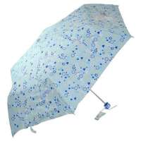 天堂牌P350BL迪士尼维尼熊亮银铅笔伞(蓝)