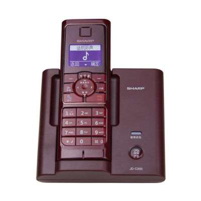 夏普电话机JD-C200(酒红色)