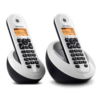 摩托罗拉 (MOTOROLA) C602C2.4G 数字 双无绳 电话机 (白色)