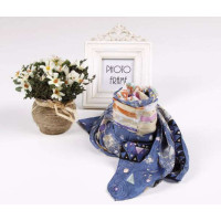 SKT丝巾YH04(蓝色)