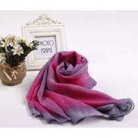 SKT限量款丝巾ZP03(红/灰)