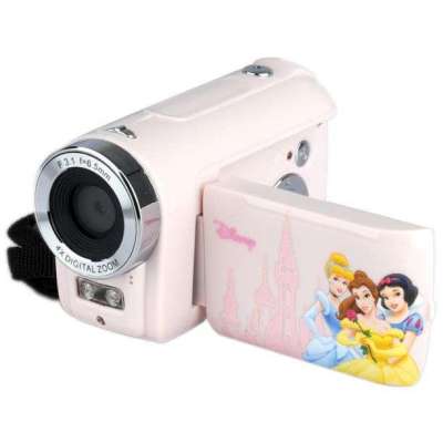 迪斯尼公主粉色数码摄像机-DV535