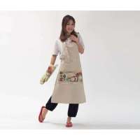 evergreen怀旧花园可爱居家围裙手套套装