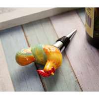 evergreen金鸡报喜陶瓷艺术装饰红酒塞