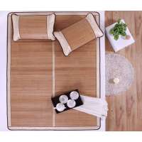 博洋家纺镜面对节双面席三件套1.8米双人夏凉席