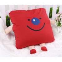 博洋家纺星晴娃娃(红)抱枕靠枕畅销品
