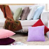 博洋家纺炫彩珊瑚绒靠垫抱枕/枕芯