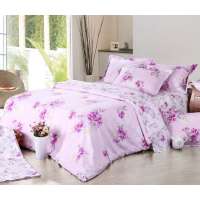 博洋家纺印花床单四件套红尘紫陌1.5米床