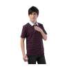 GOODFUTURE男式彩条POLO FZ-M002-0041-05(红蓝彩条/XL)