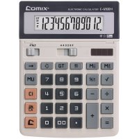 齐心(COMIX)KA-1200H 大台舒视办公计算器 12位 10个量贩装