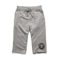 佐丹奴BSX男装MINI CHE印章针织短裤041213030010501(灰色/小码)