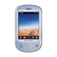阿尔卡特手机OT-710D(清新蓝)