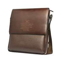 七匹狼男士肩包1A10062(红棕色)