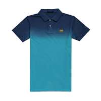 POLO VILLAE男士兰色翻领短T恤PFDAMAACH7124(46)