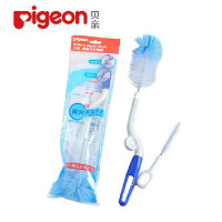 正品 贝亲奶瓶尼龙奶瓶奶嘴刷 婴儿奶瓶刷+奶嘴刷 标准口奶瓶毛刷 宽口奶瓶尼龙刷 EA03