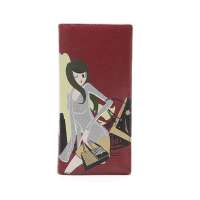 DUDU牛皮钱包UPD1001A(红)