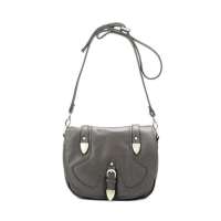 DUDU牛皮斜挎包DUD11124A(卡其)