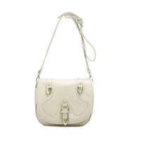 DUDU牛皮斜挎包DUD11124A(杏)