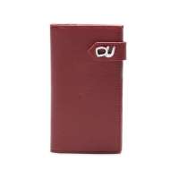 DUDU时尚简约系列牛皮长夹1103019016红色