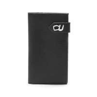 DUDU时尚简约系列牛皮长夹1103019024黑色