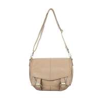 DUDU牛皮斜挎包DUD11506A(驼)