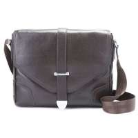 戈尔本牛皮斜挎包GBD1127A(咖啡)