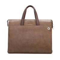 戈尔本牛皮手提/斜挎两用包GBA11S10A(棕)