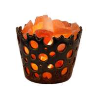 洁亿水晶盐灯圆点杯小TCHHZ014