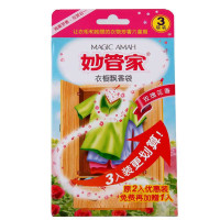妙管家衣橱飘香袋(玫瑰)10g*3