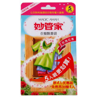妙管家衣橱飘香袋5入(玫瑰花香)10g*5