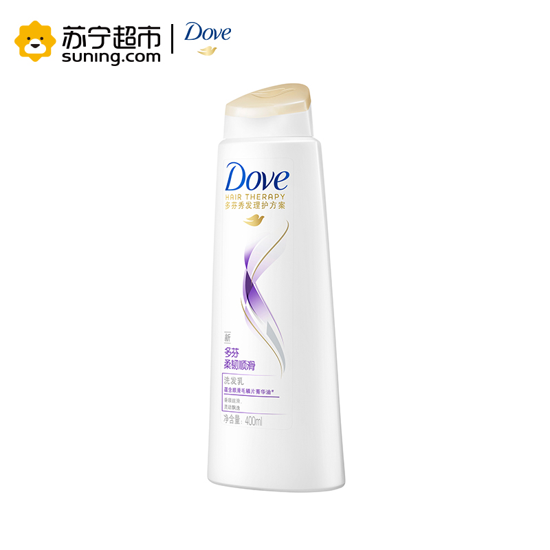 多芬(Dove)柔韧顺滑洗发乳400ml[联合利华]高清大图