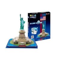 Q书架?爱拼?3D益智手工:多元美国 自由女神像