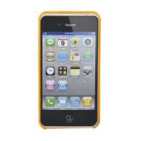 MOMAX坚韧保护壳iPhone 4特惠装(透明+橙色)