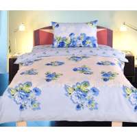 红富士 EN3 风尚系列床单三件套 梦幻庄园蓝