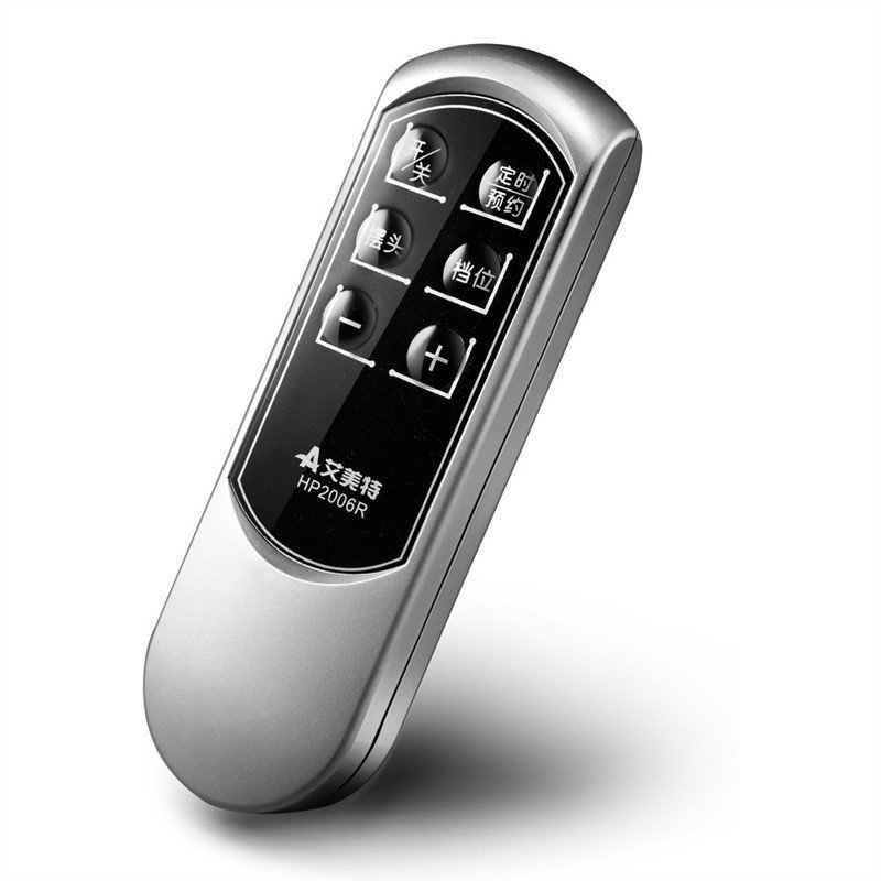 艾美特(Airmate)取暖器 HP2006R 遥控摆头 15H预约定时 倾倒断电 过热保护 陶瓷暖风机 电暖器 电暖气