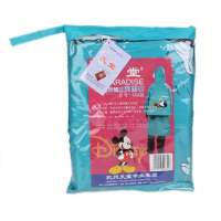 天堂牌D008儿童雨衣(绿)S号