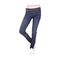 OLOMO欧莱诺修身小脚天然棉牛仔裤(纯色女26)111631015026