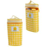 黄色小鸭双入奶瓶保温袋880034