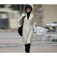 AMII艾米长款毛衣A7NC5121602(白色)