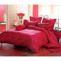 乐加提花超大双人四件套牡丹情LH12106721