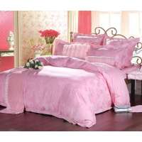 乐加提花双人四件套百年好合LH12105811