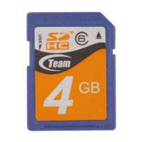 TEAM(十铨)存储卡 SDHC-4G (CLASS 6)