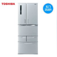 东芝冰箱BCD-358WTC(亮雅银)