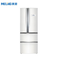 美菱(MELING) BCD-350WT 350升 风冷无霜 时尚外观 电脑控温 法式多门冰箱(珠光白)