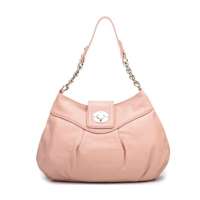 DUDU醉爱美人系列牛皮单肩斜挎包DUD11169B(粉红)