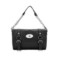 艾魅梦古调系列PU单肩斜挎包AMD11S42A(黑)