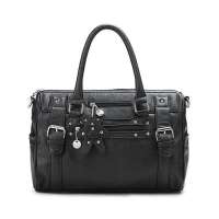 艾魅小熊乐园系列PU手提斜挎包AMD11S38A(黑)