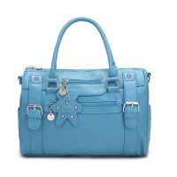 艾魅小熊乐园系列PU手提斜挎包AMD11S38A(蓝)