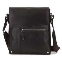 戈尔本都市新贵系列牛皮斜挎包GBD11W68B(咖啡)